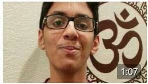 Listen to the Krishnastakam by Prem...Do not miss his naughty smile in between the Shloka You rock Bachcha:)