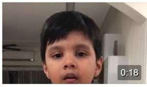 And this time little Armaan is back with the Hayagriva shloka...watch....he's too good!