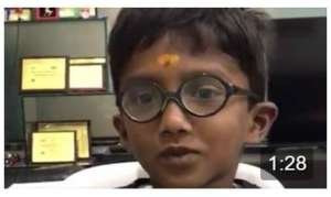 And another star of Gurukulam -Aneesh