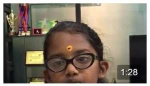 My lil star of Gurukulam - Anoushka