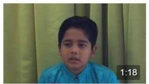 What can I say when my little Bharath chants so beautifully...I am speechless!