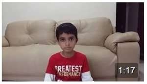 Dhruv is one committed and very dedicated child in class.