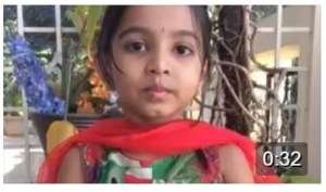 The adorable lil Harshini...Hear her -Just as little as 4 chanting the Narasimha Prapatti so well:)  <3  <3