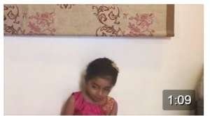 The very little Saanvi ....Check out the way she says:) Adorable -just as little as 4 years chants the 5 names of Goddess Durga so well:)  <3  <3