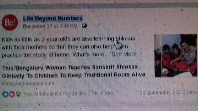 Maybe we are trending on social media…
