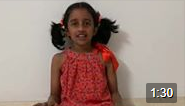Look at my little munchkin Aaradhya chant the Madhurastakam just before Janmaastami