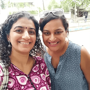 My first Facebook Live with Reshma..