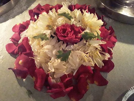 My first POOKALAM…Onam it is!