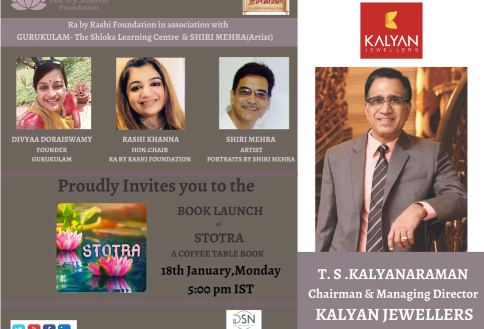 The BIG LAUNCH of “STOTRA” – A Coffee Table Book
