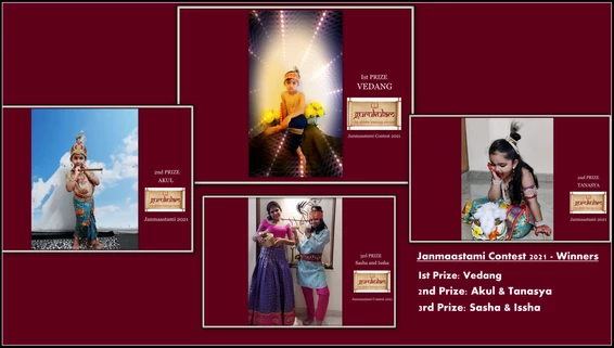 Winners: Janmaastami Contest 2021!!!