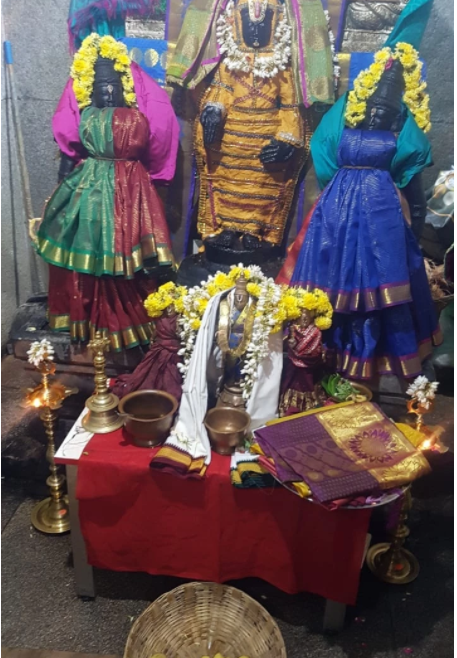 Inducted as a Trustee of The Venkataramanaswamy Temple..